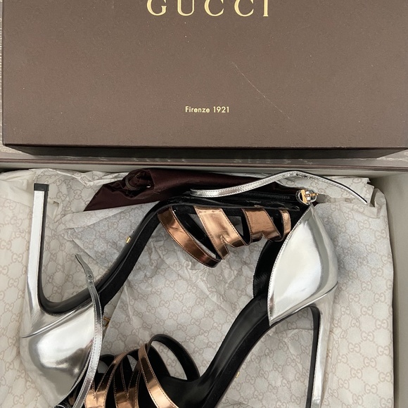 Gucci Sandals (sand pelle s cuoio) Size 8 - Picture 7 of 8